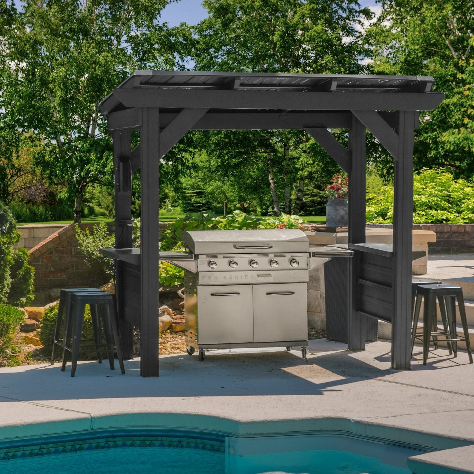 Rockport-Steel-Grill-Gazebo-Hero-2-1.jpg Rockport Steel Grill Gazebo - Image 1