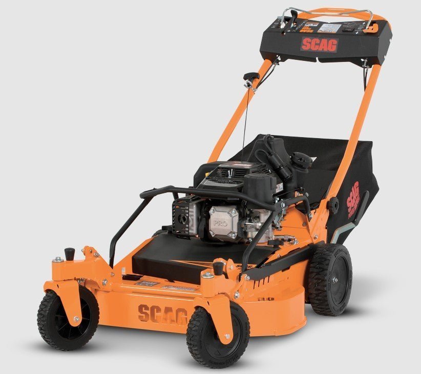 Scag_SFC30_Swivel_walk_mower_sfc30-7cv-s-1-1.jpg Scag SFC (30″) 224CV Kohler Walk-Behind Lawn Mower W/ Swivel Casters - Image 1