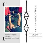 TGrip Pro Series Single Handle Bar with Solid Olympic Sleeves Training Kits – Multi Grip – Functional Training – Football – Swiss – Neutral - Image 2