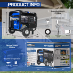10,000 Watt Gasoline Portable Generator - Image 8