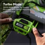 Greenworks 60V 21" Self Propelled Lawn Mower with (1) 8.0 Ah Battery & Rapid Charger 2546402 - Image 17