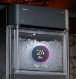 GE Profile – Opal 2.0 24 lb. Portable Ice maker with Nugget Ice Production and Built-in WiFi – Stainless Steel - Image 3