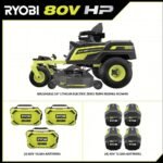 80V Max HP Lithium 54″ Brushless Electric Zero Turn Lawn Mower - Image 23
