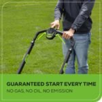 Greenworks 80V 25" Brushless Cordless Self-Propelled Lawn Mower,3 in 1 Dual Blade LawnMover, W/4.0Ah Battery and Rapid Charger Included - Image 5