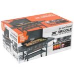 Blackstone Original Outdoor Griddle, 4-Burner 36″ Propane Flat Top Grill with Hood, Black - Image 3