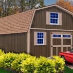Best Barns Virginia 16×32 Wood Storage Garage