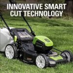 Greenworks Pro 80V 21-Inch Brushless Self-Propelled Lawn Mower, 4Ah Battery Included MO80L410 - Image 9
