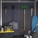 Suncast Modernist® 8 ft. x 7 ft. Dual Barn Door Storage Shed - Image 2