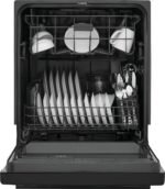 Frigidaire 24" Built-In Dishwasher, Front Control, Black - Image 2