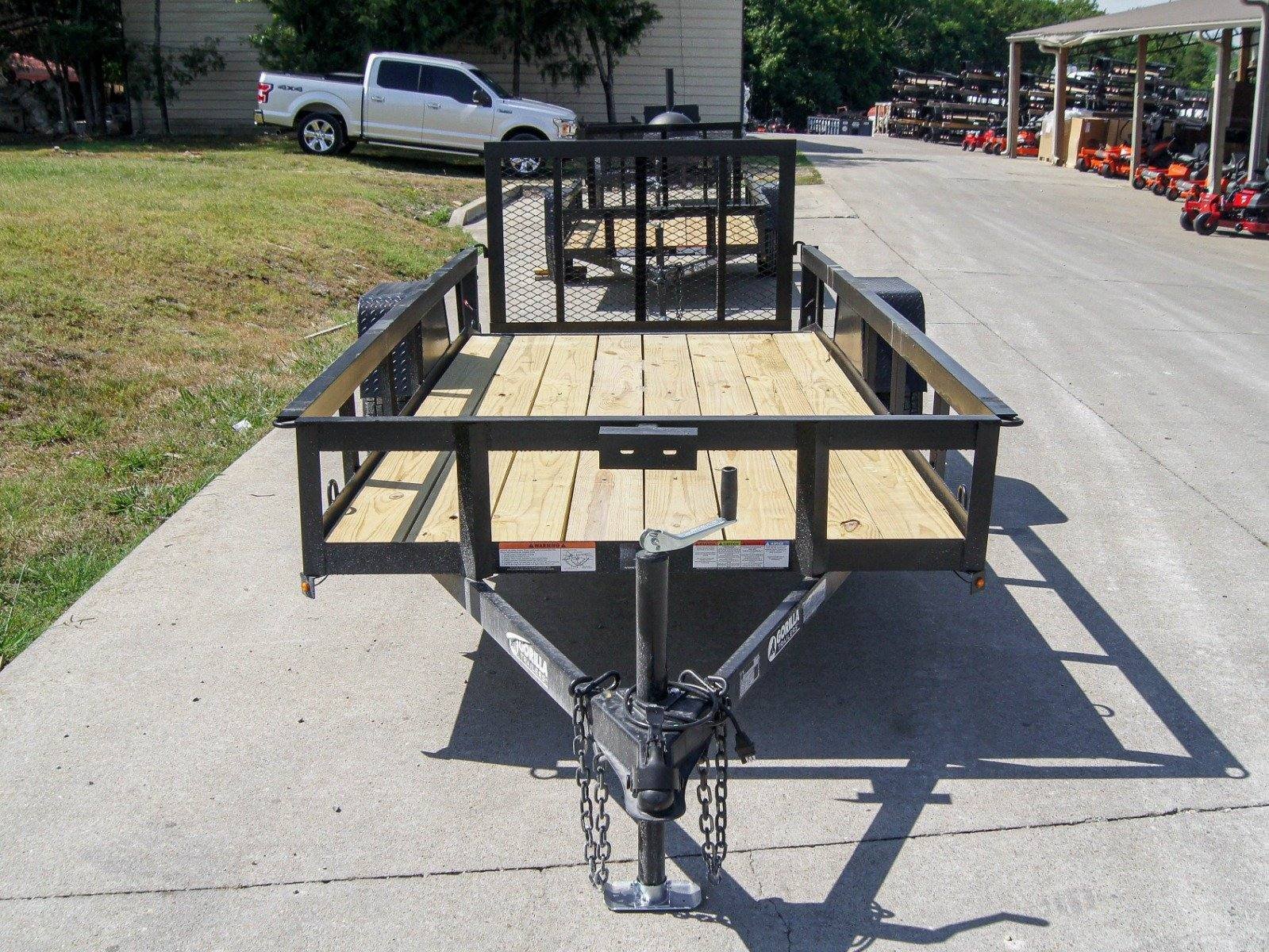 dsc08189_1.jpg 5x12 Powder Coated Dovetail Utility Trailer 3500lb Axle - Image 1