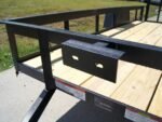 5x12 Powder Coated Dovetail Utility Trailer 3500lb Axle - Image 8