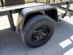5x12 Powder Coated Dovetail Utility Trailer 3500lb Axle - Image 9
