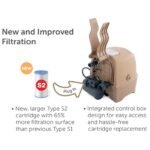 Intex: PureSpa: Sahara Tan Inflatable Hot Tub Set – 6 Person – 85″ Round Outdoor Heated Bubble Spa, Jet Massage, Cover, Hard Water Treatment System - Image 7