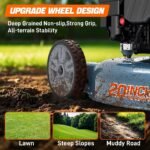 SENIX 18 in. Gas Push Lawn Mower, 144cc 4-Cycle with Side Discharge - Image 18