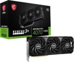 MSI GeForce RTX 4070 Ti SUPER VENTUS 3X 16GB GDDR6X Graphics Card