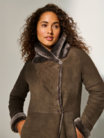 Nicole Sheepskin Coat - Image 4