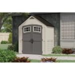 Cascade 7 ft. W x 4 ft. D Plastic Storage Shed - Image 3