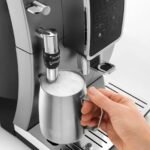 De’Longhi – Dinamica TrueBrew Over Ice Fully Automatic Coffee and Espresso Machine- Chrome and Black