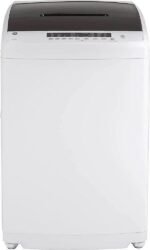 GE – 2.8 Cu. Ft. Top Load Washer – White/black