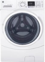 GE – 4.5 Cu. Ft. Stackable Front Load Washer – White