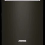 KitchenAid – Top Control Built-In Dishwasher with Stainless Steel Tub, FreeFlex Third Rack, 44dBA – Black stainless steel