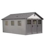 Lifetime 11 Ft. X 21 Ft. Outdoor Storage Shed With Tri-Fold Doors - Image 16