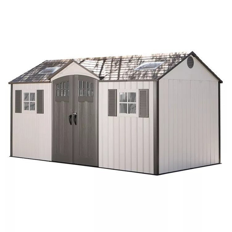 img-2172-2.jpg Lifetime 15 FT. X 8 FT. outdoor storage shed - Image 1