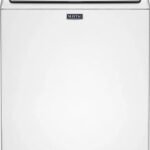 Maytag – 4.7 Cu. Ft. Top Load Washer with Dual-Action PowerWash Agitator – White