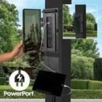 16×12 trenton modern steel pergola with sail shade soft canopy - Image 4