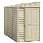 SideMate 4 ft. W x 8 ft. D Plastic Lean-To Storage Shed Installation Included - Image 7