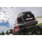 Troy Bilt Bronco 42 in 19 HP Briggs & Stratton Automatic Drive Gas Riding Lawn Tractor with Mow in Reverse - Image 5