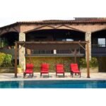 Verona 16 Ft. W x 11 Ft. D Aluminum Pergola with Canopy - Image 2