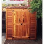 6 ft. W x 3 ft. D Grand Garden Chalet Cedar Wood Tool Shed - Image 3