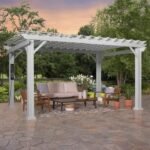 Backyard Discovery 14 ft. x 10 ft. Steel Traditional Pergola - Image 10