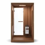 Finnmark FD-4 Trinity 2-Person Infrared & Steam Sauna with Red Light and Traditional Heat - Image 6