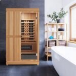 Finnmark FD-4 Trinity 2-Person Infrared & Steam Sauna with Red Light and Traditional Heat - Image 9