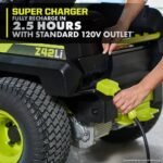 RYOBI 80V HP Brushless 42 in. Battery Electric Cordless Zero Turn Riding Mower Batteries and Charger 80V Batteries 40V - Image 3