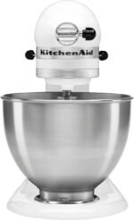 KitchenAid – Classic Series 4.5 Quart Tilt-Head Stand Mixer – White - Image 3