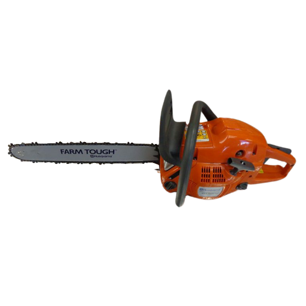 0001-889914161035282902.png Husqvarna 455 Rancher Chainsaw 20″ Package – Includes 1 Extra Bar 2 Extra Chains - Image 1