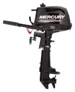 Mercury 5hp Tiller FourStroke Outboard Motor – 15″ Shaft, Manual Tilt/Trim, Manual Start