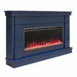 Novogratz Waverly Wide Mantel Electric Fireplace - Image 2