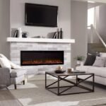 Touchstone Sideline Elite Smart 60″ WiFi-Enabled Recessed Electric Fireplace - Image 4