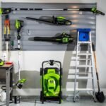 Greenworks 80V 21” Lawn Mower, 13” String Trimmer, and 730 Leaf Blower - Image 4