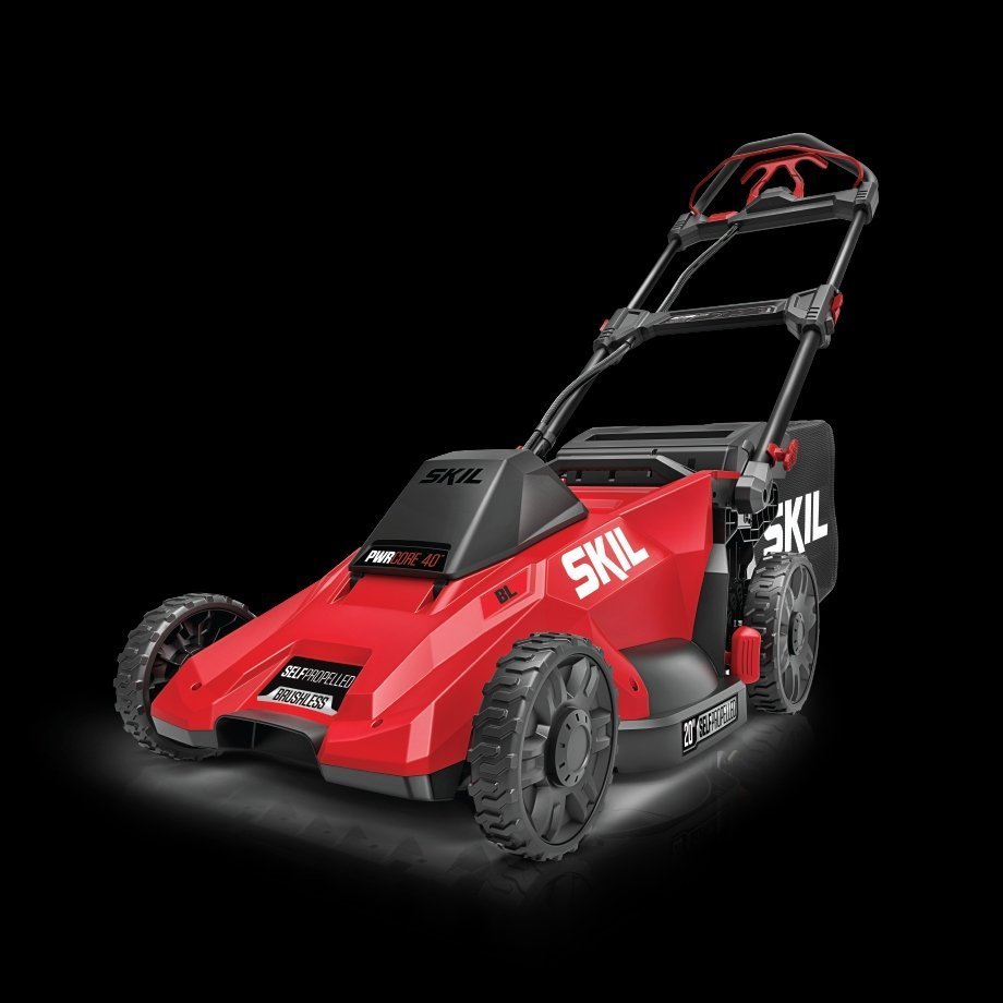 228.jpg Skil PWR CORE 40-volt, 20-in Self-Propelled Battery Walk Mower with (1) 6 Ah Battery Included | SM4910C-11 - Image 1