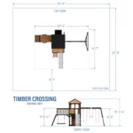 Backyard Discovery Timber Crossing Swing Set - Image 6