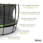 JumpFlex Hero Round Outdoor Backyard Trampoline - Image 4