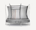 Vuly Safe Outdoor Trampoline Round Springless Trampolines With Safety Enclosure Net