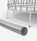 Vuly Safe Outdoor Trampoline Round Springless Trampolines With Safety Enclosure Net - Image 3