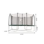 Skywalker 14′ Rectangle Trampoline with Enclosure - Image 6