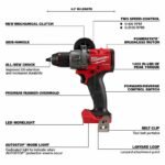 MILWAUKEE Cordless Tool Combination Kit: 7 Tools, 18 V DC Volt, Battery Included, M18 FUEL™, M18™ - Image 9